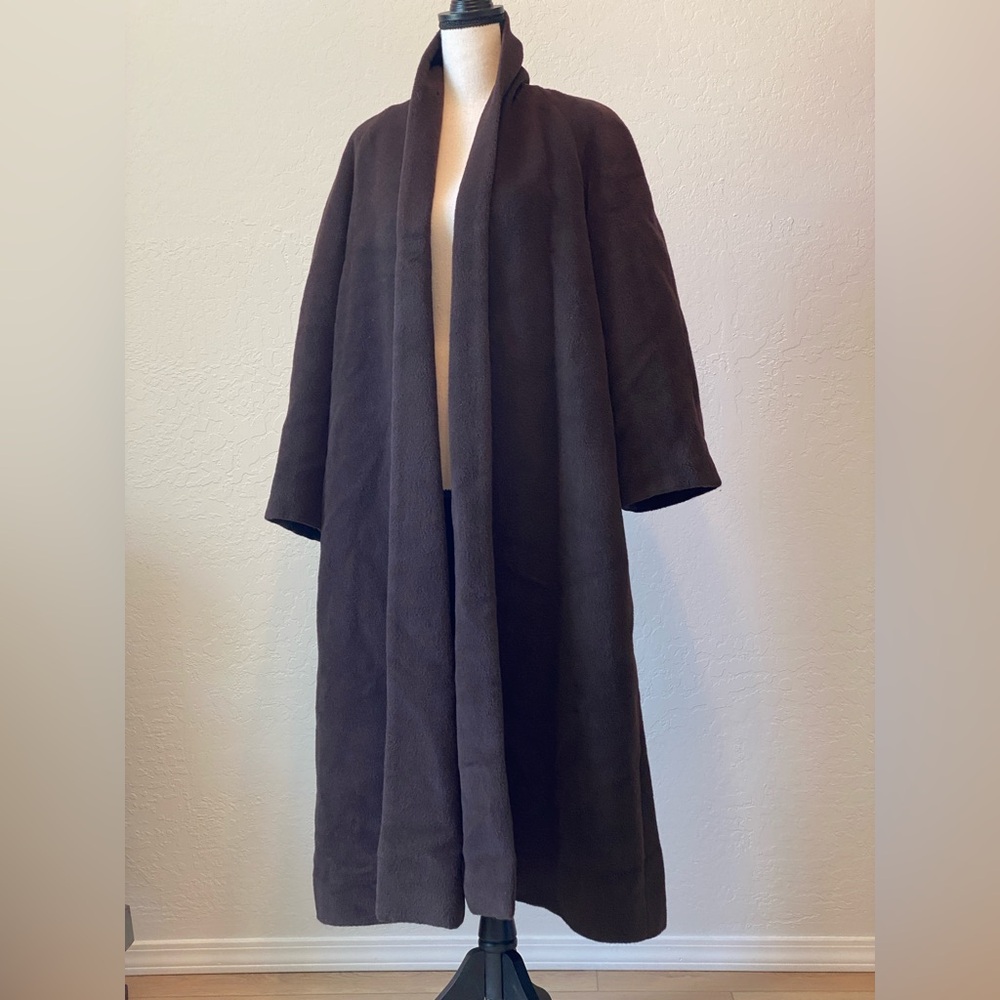 Peruvian Connection vintage luxury alpaca coat